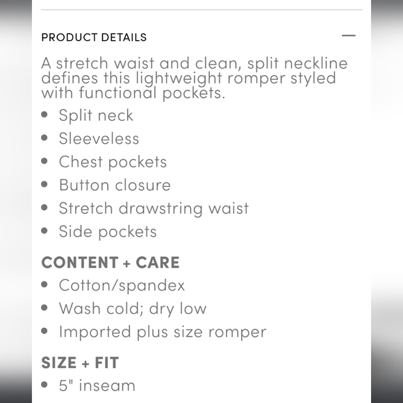 Plus Size 3X Torrid Denim Shorts Romper - Picture 4 of 6